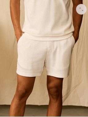 Dandy Del Mar The Cannes Waffle Knit Shorts